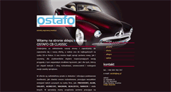 Desktop Screenshot of ostafo.com.pl