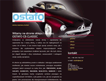 Tablet Screenshot of ostafo.com.pl